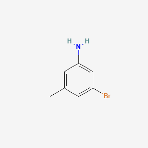 3-Bromo-5-methylaniline structure, CAS 74586-53-1