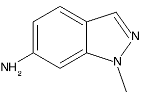 6-Amino-1-methyl-1H-indazole structure, CAS 74728-65-7
