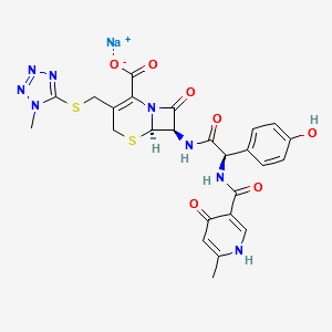 Cefpiramide sodium structure, CAS 74849-93-7