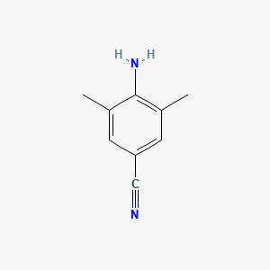 4-Amino-3,5-dimethylbenzonitrile structure, CAS 74896-24-5