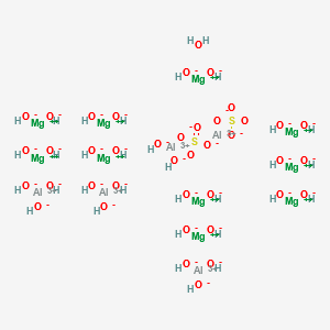 Magaldrate structure, CAS 74978-16-8