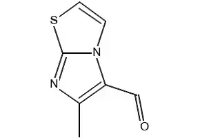 6-Methylimidazo[2,1-b]thiazole-5-carbaldehyde structure, CAS 75001-31-9