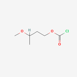 3-Methoxybutyl chloroformate structure, CAS 75032-87-0