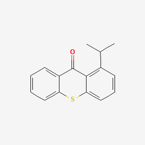 Isopropyl-9H-thioxanthen-9-one structure, CAS 75081-21-9