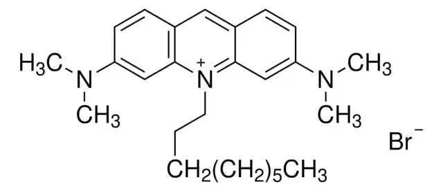 Acridine Orange 10-nonyl bromide structure, CAS 75168-11-5