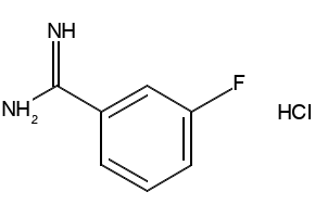 3-Fluorobenzamidine hydrochloride structure, CAS 75207-72-6