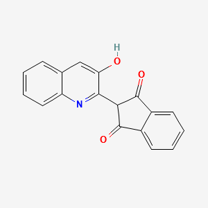 Disperse Yellow 54 structure, CAS 75216-45-4