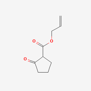 Allyl 2-oxocyclopentanecarboxylate structure, CAS 75265-67-7