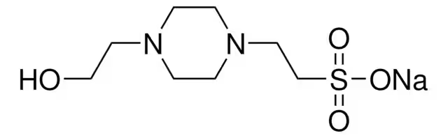 HEPES sodium salt structure, CAS 75277-39-3