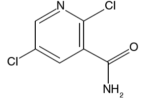 2,5-Dichloronicotinamide structure, CAS 75291-86-0