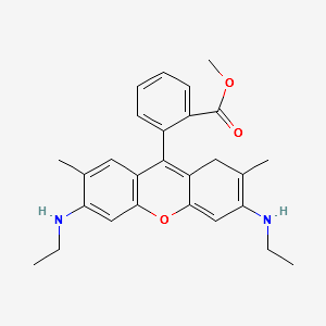 Pigment Red 81:2 structure, CAS 75627-12-2