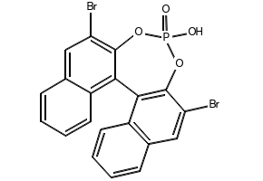 (R)-3,3'-Dibromo-2,2'-dimethoxy-1,1'-binaphthyl structure, CAS 75640-69-6