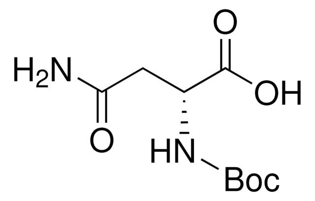Boc-D-Asparagine structure, CAS 75647-01-7