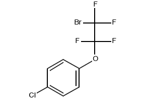 4-(1,1,2,2-Tetrafluoroethoxy)chlorobenzene structure, CAS 75820-58-5