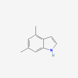 4,6-Dimethylindole structure, CAS 75948-77-5