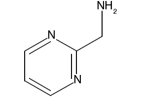2-Aminomethylpyrimidine hydrochloride structure, CAS 75985-45-4