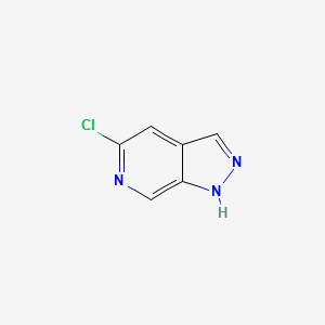 5-Chloro-1H-pyrazolo[3,4-c]pyridine structure, CAS 76006-08-1