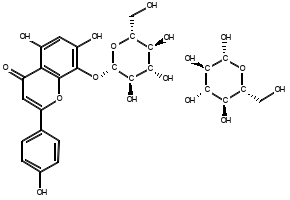 Glucosylvitexin structure, CAS 76135-82-5