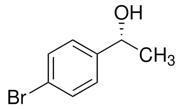 (R)-4-Bromo-alpha-methylbenzyl alcohol structure, CAS 76155-78-7