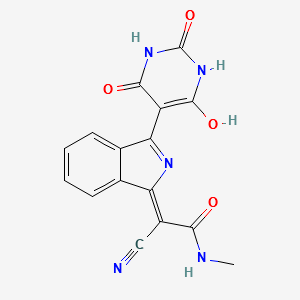 Pigment Yellow 185 structure, CAS 76199-85-4