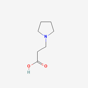 3-Pyrrolidin-1-ylpropionic acid structure, CAS 76234-38-3