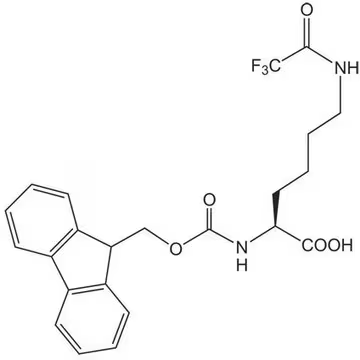 Fmoc-N-epsilon-trifluoroacetyl-L-lysine structure, CAS 76265-69-5