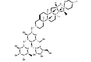 Polyphyllin II structure, CAS 76296-72-5