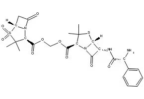 Sultamicillin structure, CAS 76497-13-7