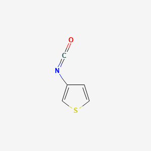 3-Thienyl isocyanate structure, CAS 76536-95-3