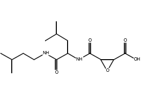 Loxistatin acid structure, CAS 76684-89-4
