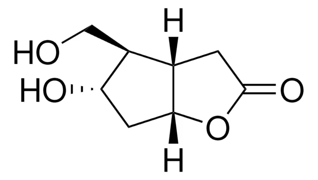 (3aS,4R,5S,6aR)-(+)-Hexahydro-5-hydroxy-4-(hydroxymethyl)-2H-cyclopenta[b]furan-2-one structure, CAS 76704-05-7