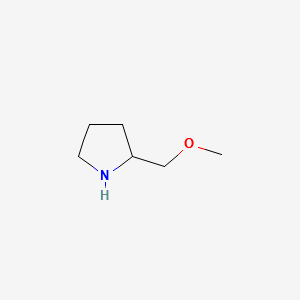 2-(Methoxymethyl)pyrrolidine structure, CAS 76946-27-5