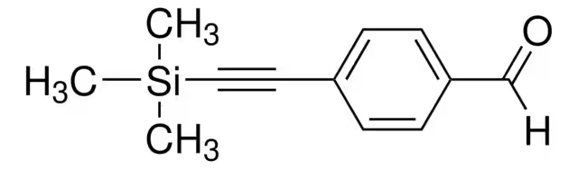 4-(Trimethylsilyl)ethynylbenzaldehyde structure, CAS 77123-57-0