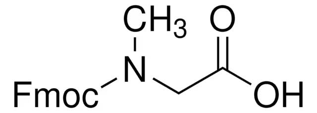 Fmoc-sarcosine monohydrate structure, CAS 77128-70-2