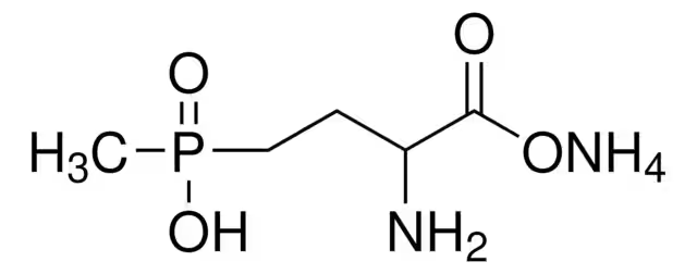 Glufosinate-ammonium structure, CAS 77182-82-2