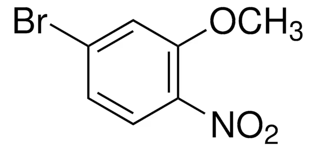 2-Bromo-5-nitroanisole structure, CAS 77337-82-7