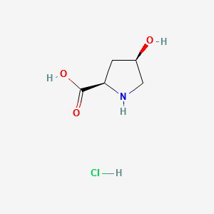 cis-4-Hydroxy-D-proline hydrochloride structure, CAS 77449-94-6
