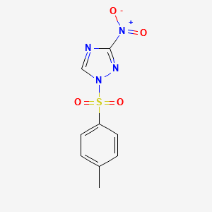 1-(p-Toluenesulfonyl)-3-nitro-1,2,4-triazole structure, CAS 77451-51-5