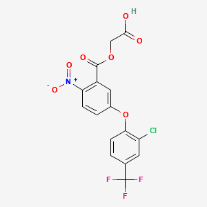 Benzofluorfen structure, CAS 77501-60-1