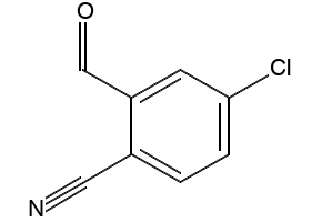 4-Chloro-2-formylbenzonitrile structure, CAS 77532-89-9