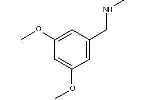 (3,5-Dimethoxybenzyl)methylamine structure, CAS 77775-71-4
