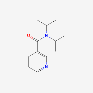 N,N-Diisopropylnicotinamide structure, CAS 77924-01-7