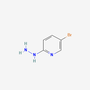 5-Bromo-2-hydrazinopyridine structure, CAS 77992-44-0