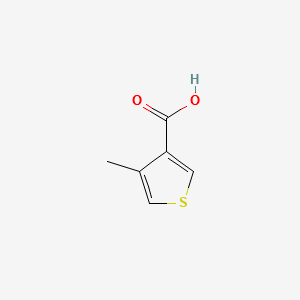 4-Methylthiophene-3-carboxylic acid structure, CAS 78071-30-4