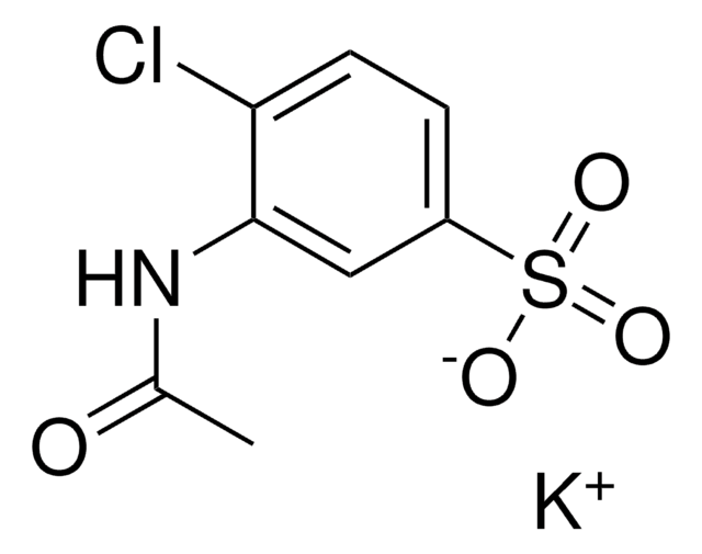 4-Chlorobenzenesulfonic acid potassium salt structure, CAS 78135-07-6