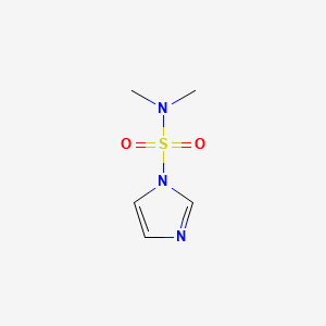 1-(Dimethylsulfamoyl)imidazole structure, CAS 78162-58-0