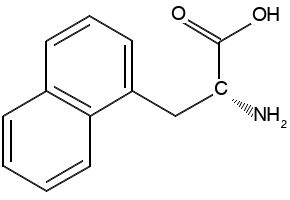 D-1-Naphthylalanine structure, CAS 78306-92-0
