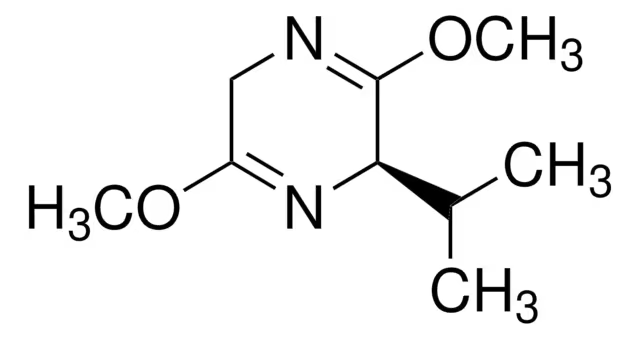 (2S)-(+)-2,5-Dihydro-3,6-dimethoxy-2-isopropylpyrazine structure, CAS 78342-42-4
