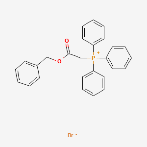 (Benzyloxycarbonylmethyl)triphenylphosphonium bromide structure, CAS 78385-36-1