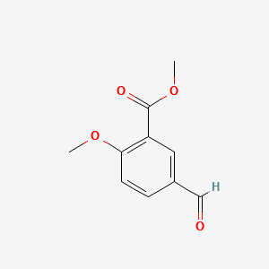 Methyl 5-formyl-2-methoxybenzoate structure, CAS 78515-16-9